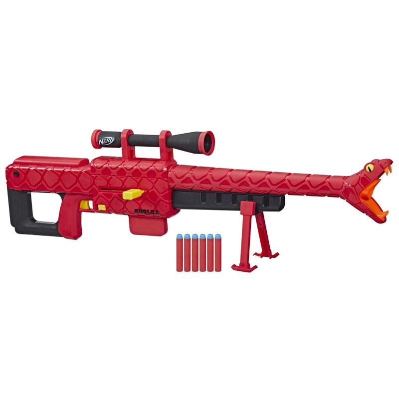 VAPER_buuAirtex レッドサイクロン Blaster Nerf Roblox Zombie Attack Viper Strike com mira
